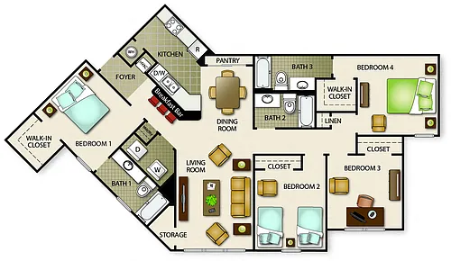Floor plan Verona