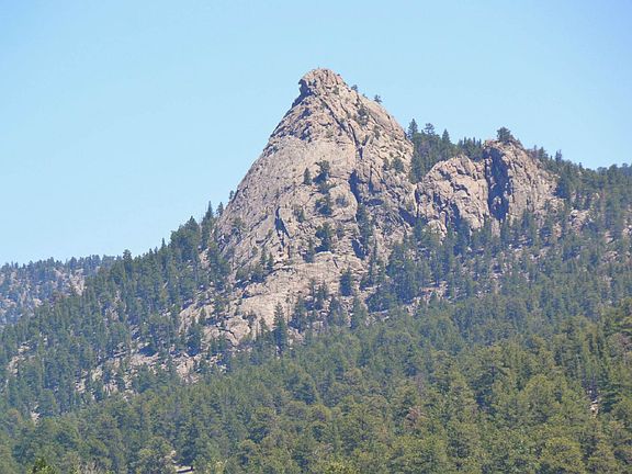 Closeup of Eagle Rock