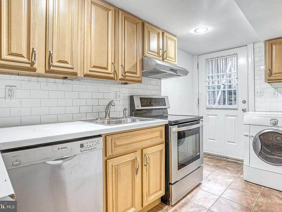 Kitchen and back door