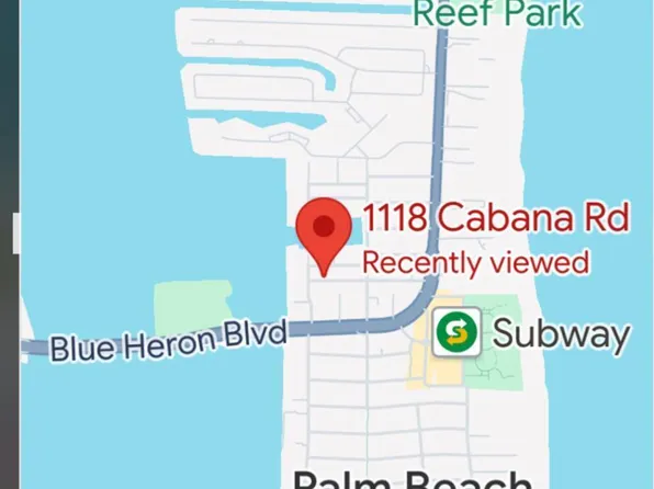1118 CABANA Road, Singer Island, FL 33404