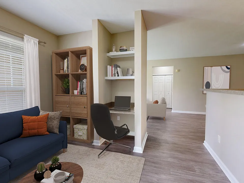 Living Room with Study