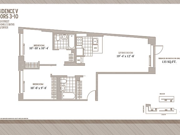 2nd image of 257 Gold St APT 9V