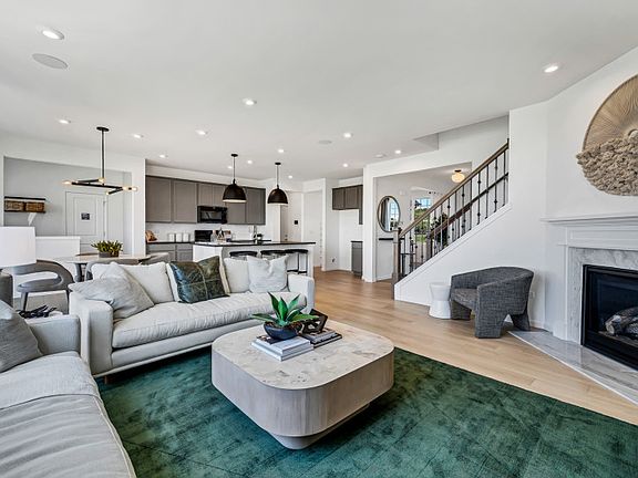 Gathering Room Open to Kitchen, Perfect for Entertaining