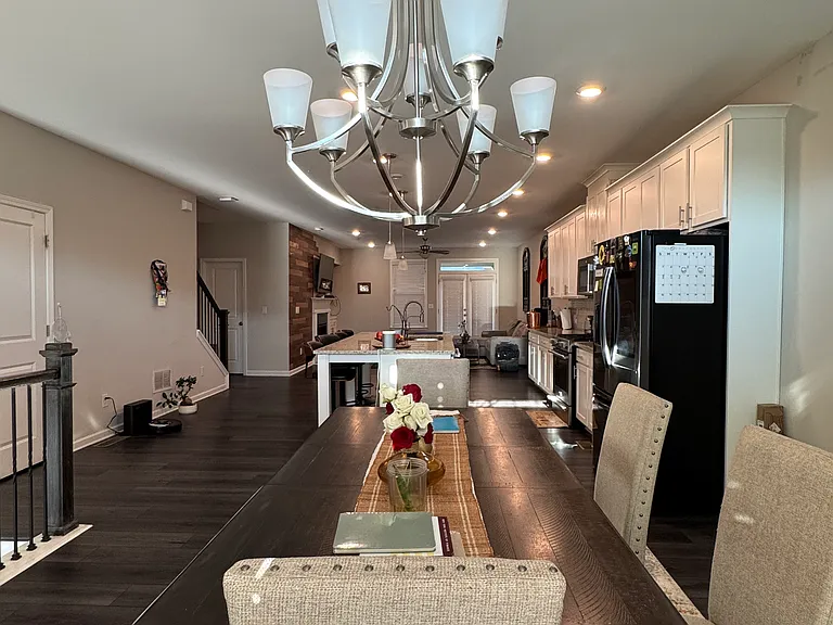 Open concept living area