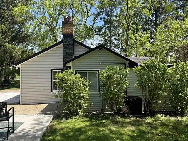 Rear of house