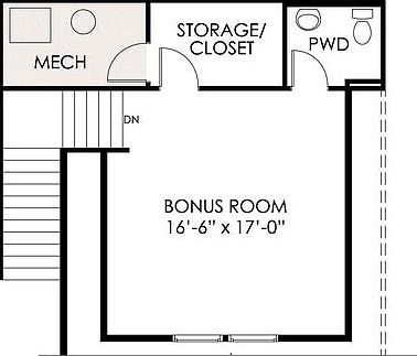 Optional Bonus Room