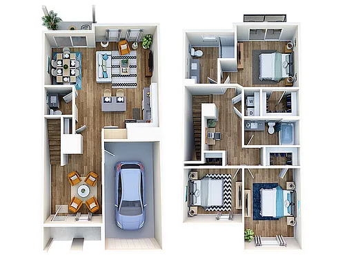 Floor plan C3T