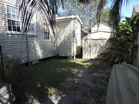 Small Private Backyard and Storage Shed