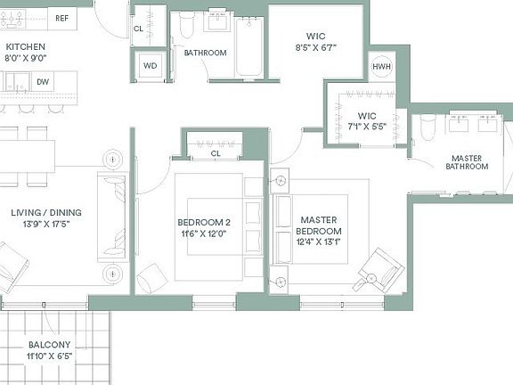 2nd image of 22-18 Jackson Ave #815