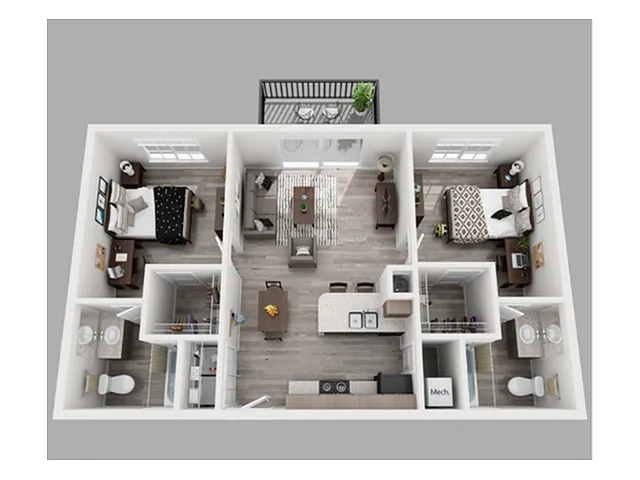Floor plan B1
