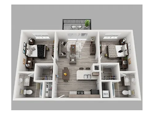 Floor plan B1