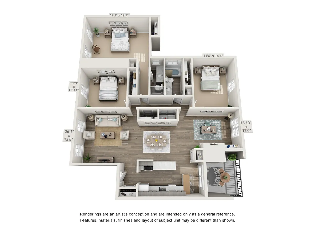 Floor plan C2