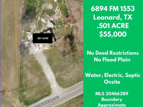 6894 Fm 1553, Leonard, TX 75452