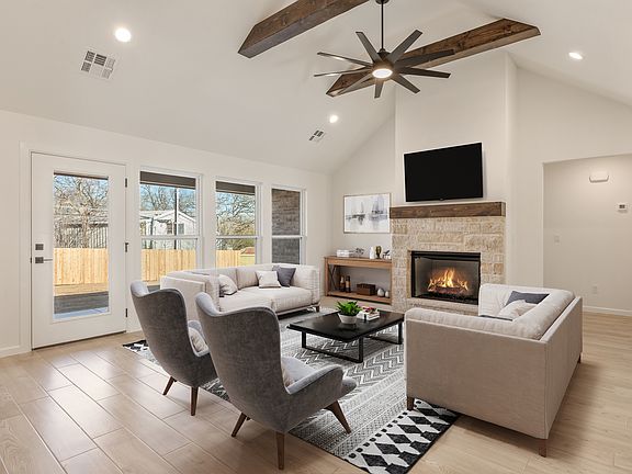 Staged version to give you an idea of what this home could look like with furniture