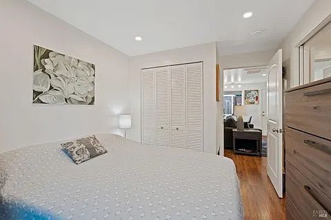 Large closet with in bedroom (furniture not included)