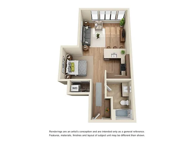 Floor plan SP4 - Renovated