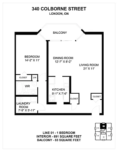 Floor plan 1001