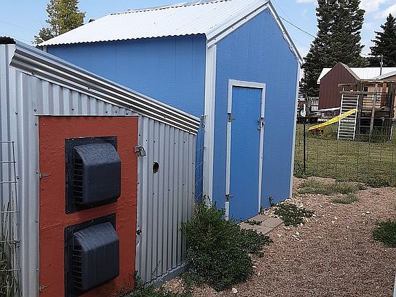 Generator & storage shed
