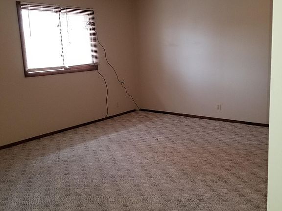 Living room with cable access.