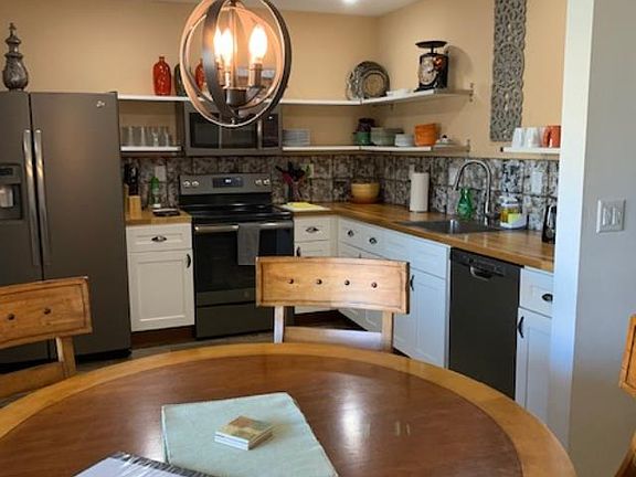 Kitchen and dining.