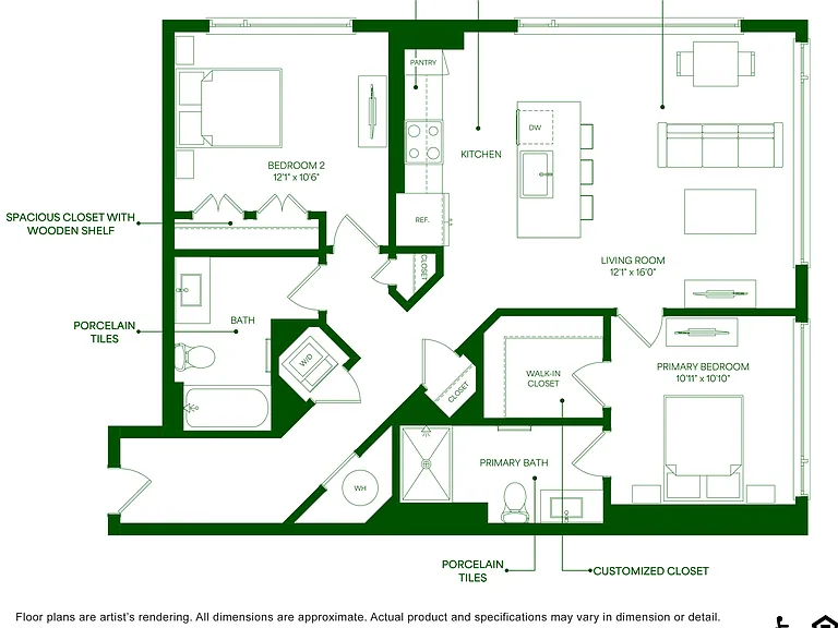 B7 floor plan The Iris