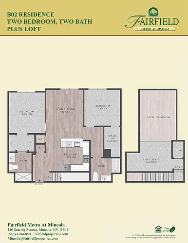 Floor plan B02L