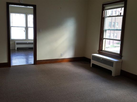 Living Room with brand new carpet