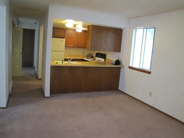 Kitchen is open to the formal dining room