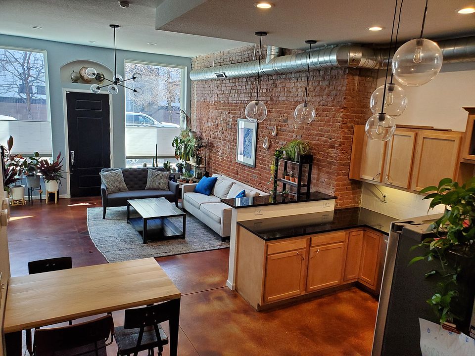 View from the stairs facing towards the front of the unit
