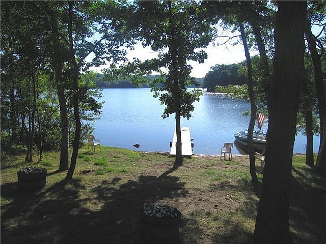 Private dock & beach easement shared by 6 homeowners
