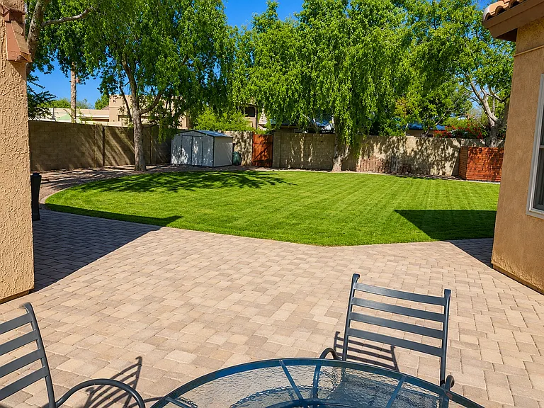 Private Backyard and Patio