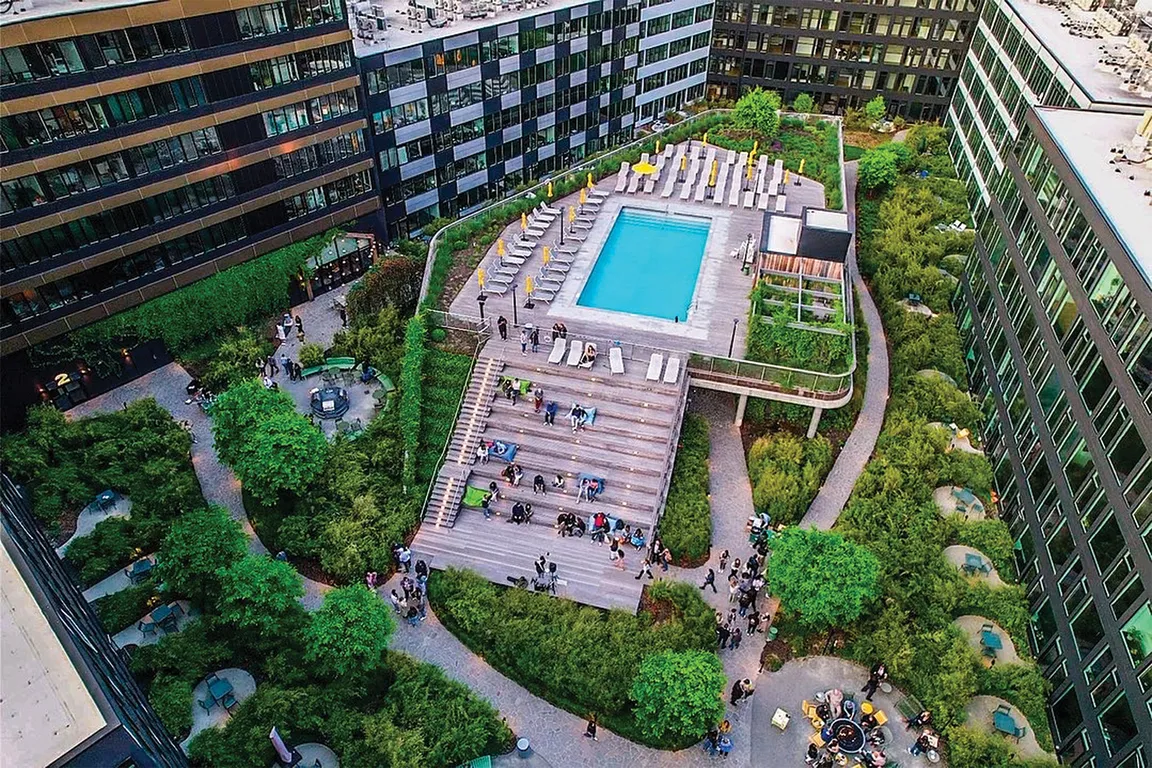 Resort Style Heated Swimming Pool with Sundeck