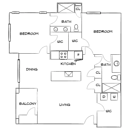 Floor plan Design 2A