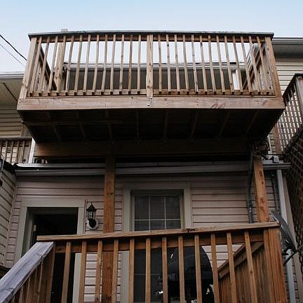 Rear 1st and 2nd Story Deck