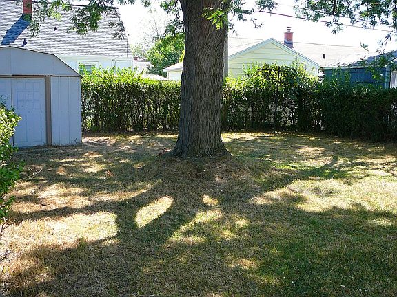 large, fully fenced, private backyard