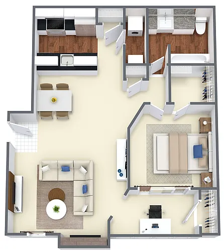 Floor plan Regent w/ Atrium