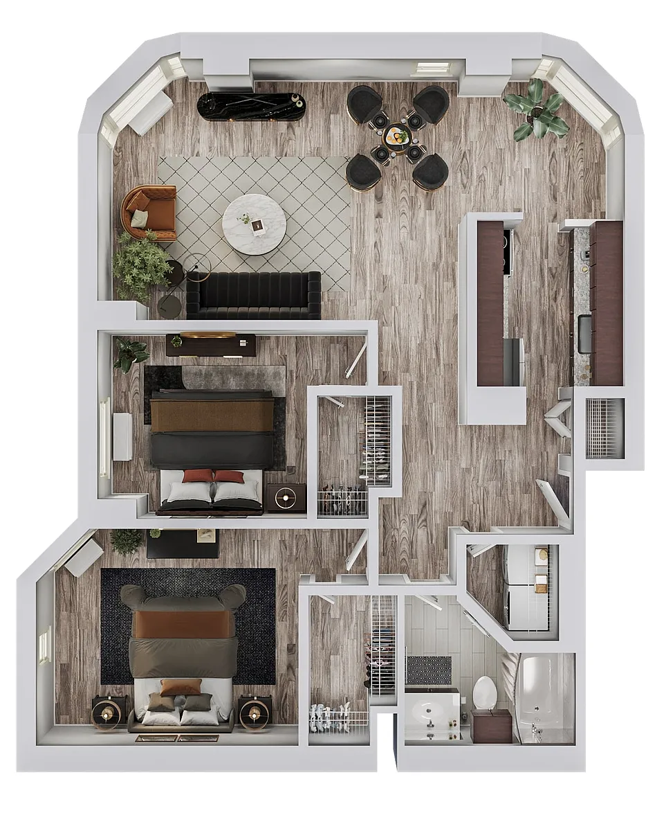 Floor plan AE