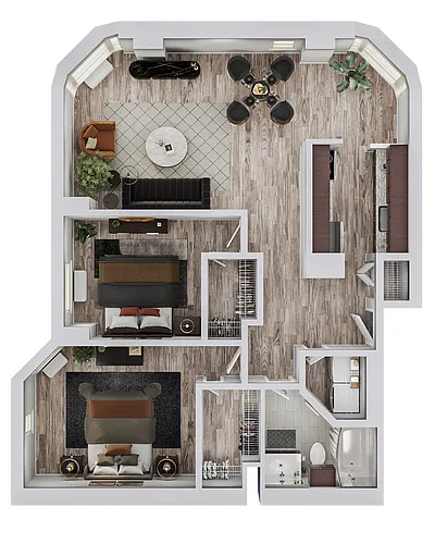 Floor plan AE