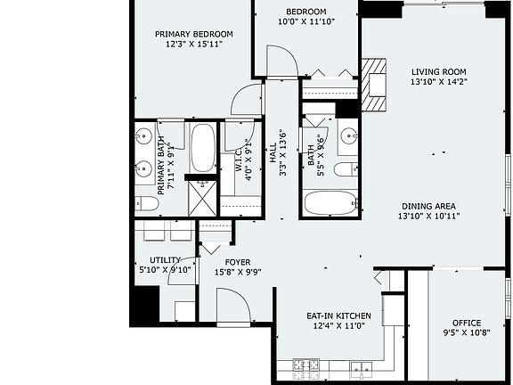 3rd image of 410 W Mahogany Ct Unit 609