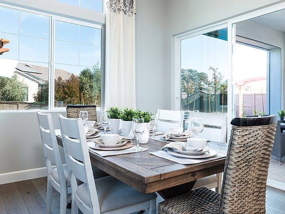 Cozy dining area