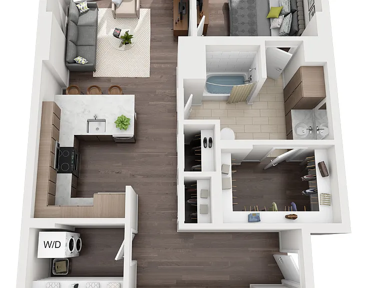 McKenzie - G - 1 Beds - 1 Baths - 821 Sq. ft.