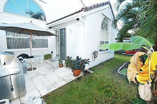 Back Patio and Backyard