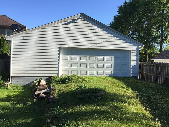 Back entrance to the garage