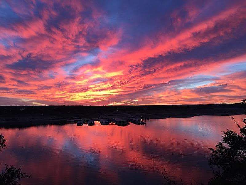 Sunset from Deck