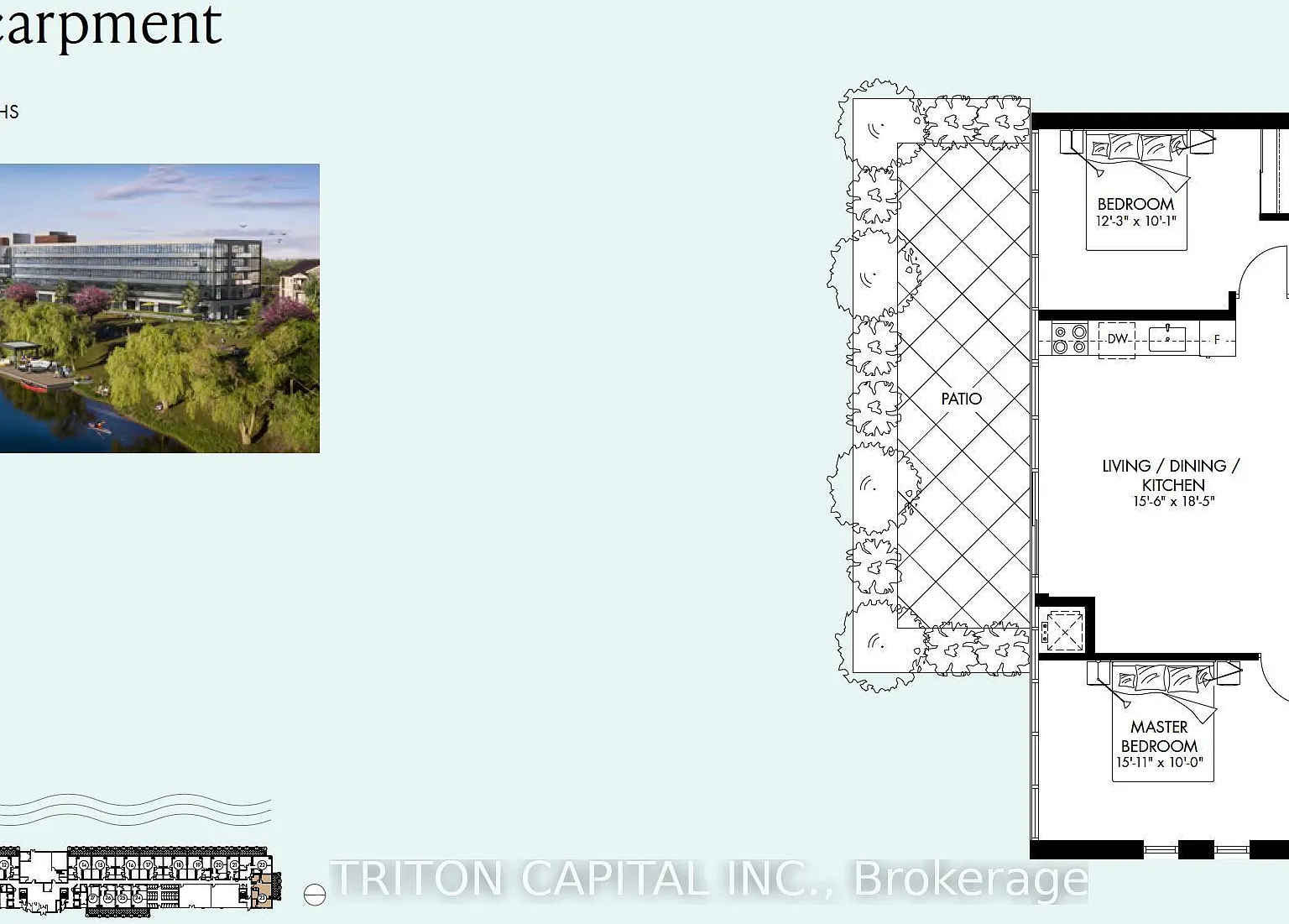 2 bed, $2,395 — Photo 2