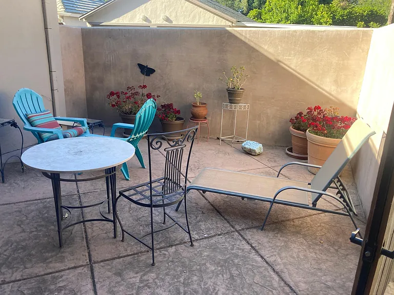 private courtyard