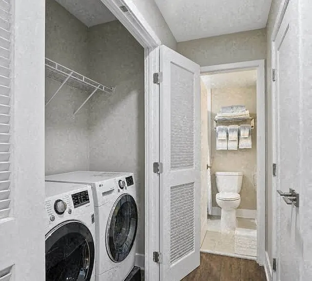 Full-Size or Combo Washer & Dryer in All Apartment Homes