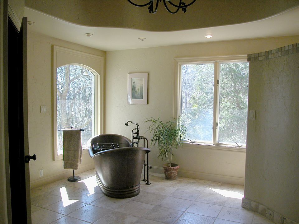 Master bath with a view