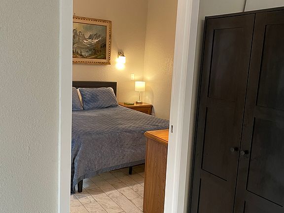 Entry to bedroom. Large storage closet.