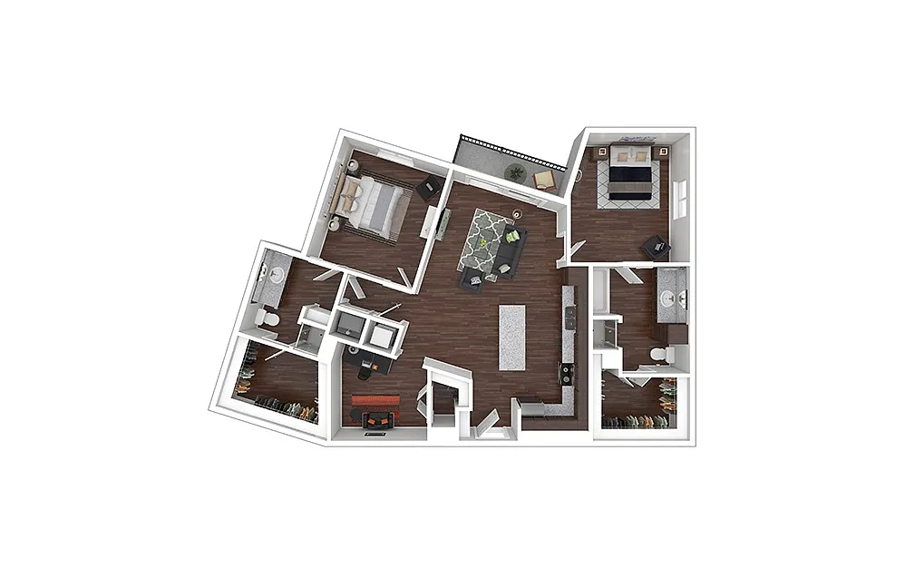 Floor plan B7